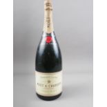 A 1980s magnum of Moet & Chandon Premier Cru Champagne