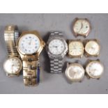 A gentleman's Rotary wristwatch, a gentleman's Accurist wristwatch, a Sekonda wristwatch, boxed, and