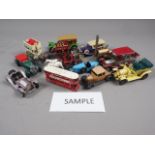 A collection of 1950s and 1960s Matchbox Models of Yesteryear and a number of similar die-cast