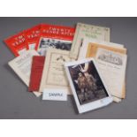 A quantity of military ephemera, including a selection of "Twenty Years After, The Battlefields of