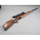 An Air-Arms Pro-Sport under lever .22 calibre air rifle, 41" long (spring gone)