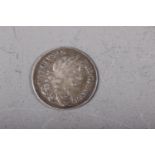 A Charles II silver fourpence, dated 1680