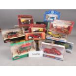 A collection of boxed Matchbox "Models of Yesteryear", boxed Dinky Toy cars and other collectors
