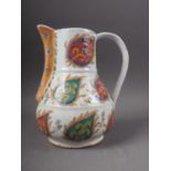 A Turkish Kutahya jug of traditional design, 8" high