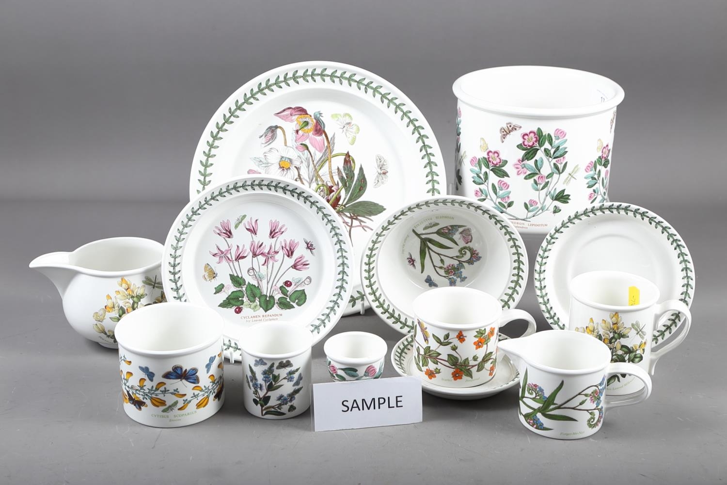 A Portmeirion "The Botanic Garden" part combination service, forty-six pieces approx