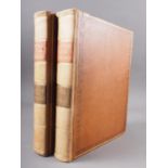 Cook: "A Voyage Towards the South Pole", Strachan, 1772, 2 vols, diced boards, rebacked with