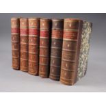 Loudon: "Arboretum et Fruticetum Britannicum", vols 1-6 (of 8 vols) illust, Longman, Orme, Brown,