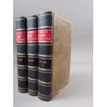 "The Life of Catherine II", 3 vols, Longman & Debrett, 1798, calf, new spines, Vol 3 has map (