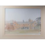 Sir Hugh Casson: a signed limited edition print "Canons Ashby", 206/300, in strip frame, Michael