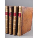 "The Antiquarian's Repertory", 4 vols illust, Blyth, Sewell and Evans, 1780, 2nd edition, full calf,