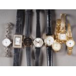 Eight ladies wristwatches, by Rotary, Citizen, Sekonda and others