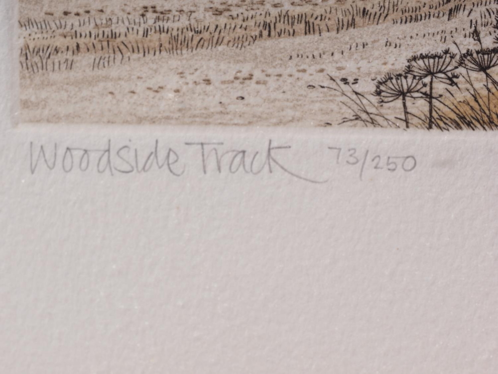 Kathleen Caddick: five signed limited edition colour prints, "Woodside Track" 73/250, and " - Image 8 of 9