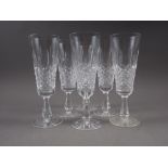 A set of six Waterford "Kenmare" wine glasses, boxed