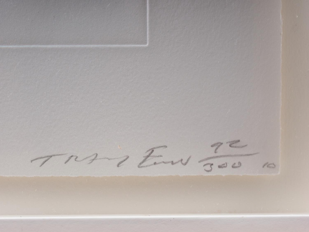 † Tracey Emin: signed limited edition colour print, "For You", 92/300, in white painted frame († - Image 4 of 5