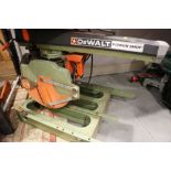 A Dewalt DW125 Power Shop bench rip saw