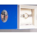 A gentleman's Tissot PR-50 stainless steel quartz wristwatch, in original box, including purchase