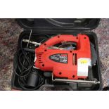 An Xtreme SJ800XPL 800W jigsaw with laser, in case