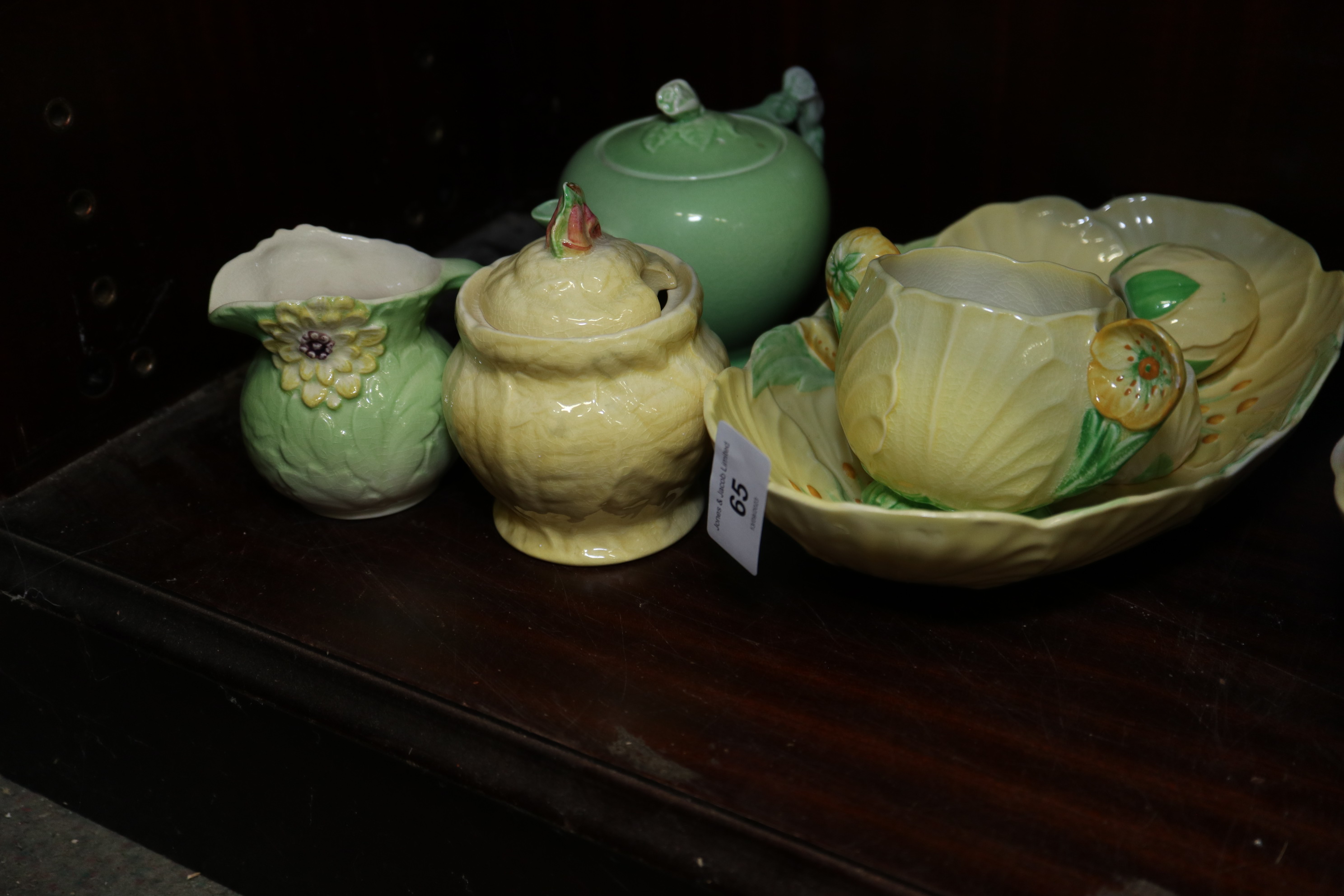 A quantity of mostly Carlton Ware "Australian Design" china, including a toast rack, two teapots, - Image 3 of 5