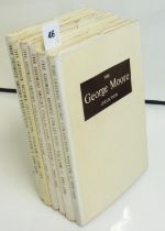The George Moore Collection. An excellent six-volume hardback quarto set, in very good order, but