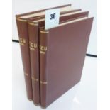 Southern Counties Cycling Union Gazette. Three bound volumes of the magazine starting at Volume