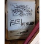 The Bath Road News. A good incomplete run of the magazine, the earliest circa 1913, two bound