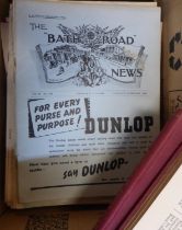 The Bath Road News. A good incomplete run of the magazine, the earliest circa 1913, two bound