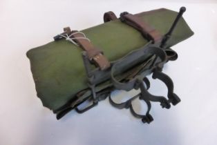 Military Bicycle Rack. A very rare luggage rack as attached to the front of BSA folding and