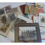 Military Cycling. A good and interesting lot comprising postcards and photographs of cycling