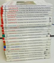 Cycle History: Proceedings of the International Cycling History Conferences. A run of 25 quarto
