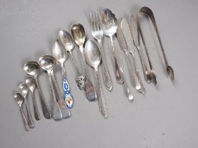 A selection of silver flatware, 8.2oz troy approx