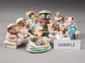 A collection of Beswick model Beatrix Potter models (22 approx), three similar Royal Albert