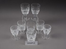 A Waterford "Colleen Short Stem" table service for six