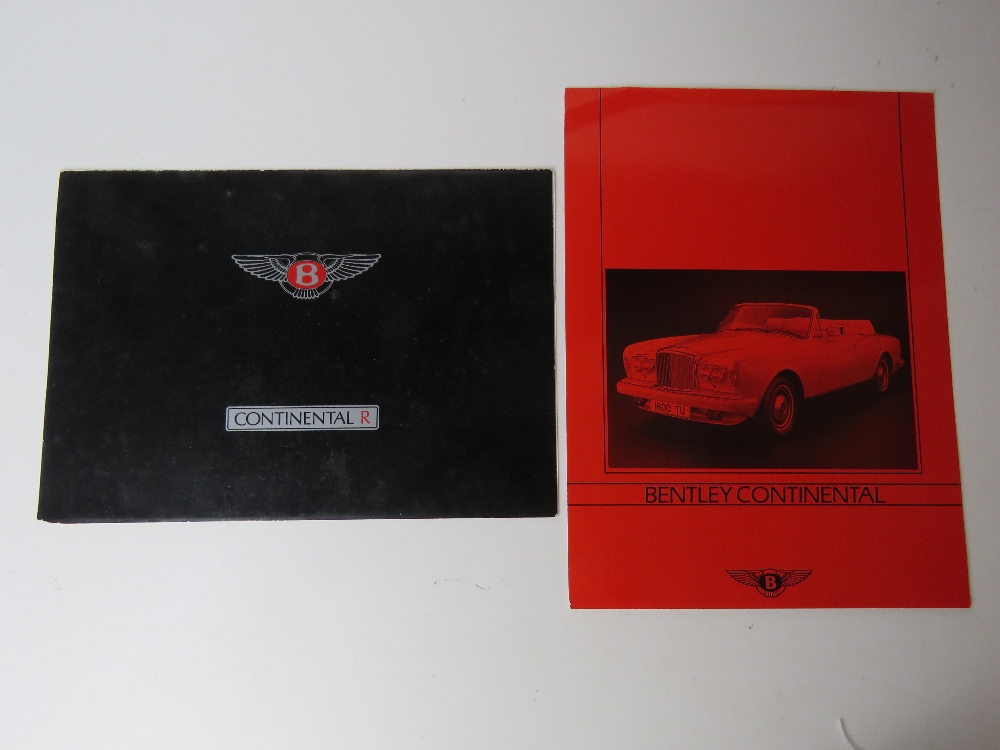 A Rolls Royce Motors Car Division brochure inc six publicity prints inc Corniche, Silver Shadow II,