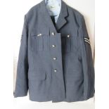 An RAF Dress Tunic, trousers and shirt,