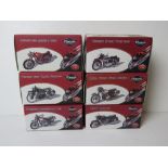 A quantity of Editions Atlas Collections classic motorbikes, 1:24 scale inc BSA Goldstar,
