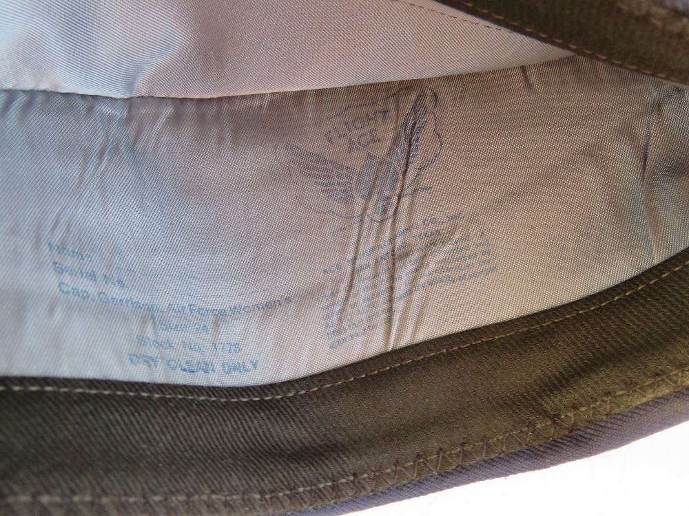 Four USAF side caps, two size 7 ¼, one size 7 ¾, one a ladies size 24. - Image 2 of 7