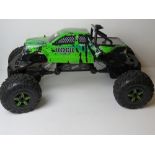 A Pro Series 'Trail 4 x 4 Tested Rock Climber Turbo' remote control vehicle. Controller deficient.