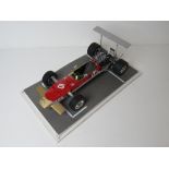 A fine scale model of a Lotus Ford racing car, c1969, as manufactured by Tamiya.
