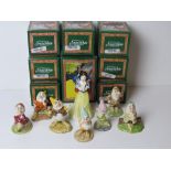 Walt Disney Snow White and The Seven Dwarfs by Royal Doulton,