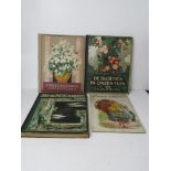 Three Dutch Art Nouveau c1920s books being Mijn Aquarium (My Aquarium),