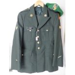 A US Green Army jacket by De Rossi & Son