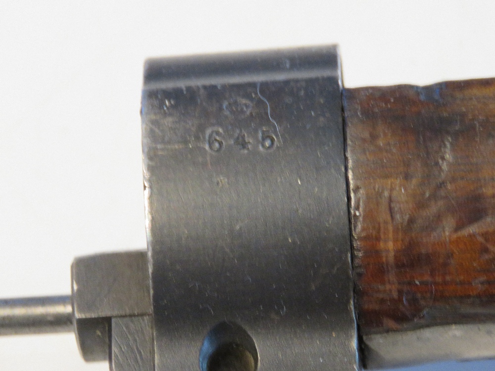 A Swedish Mauser stock with butt plate, - Image 4 of 5