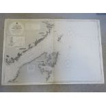 Navigational chart; engraved by Malby &