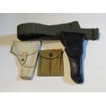 An M1 carbine magazine pouch, US Colt 19