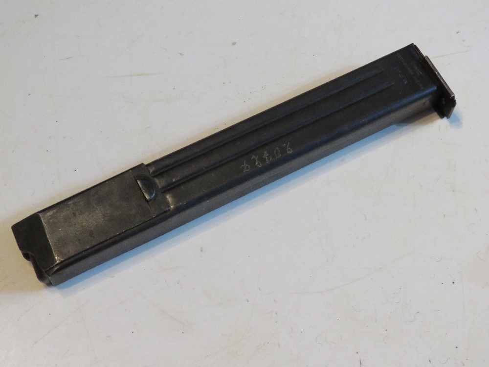 A WWII German MP41 magazine, bearing mar