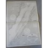Navigational chart; engraved by Weller a