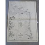 Navigational chart; engraved by Edward W