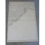 Navigational chart; engraved by J & C Wa