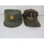A US 32nd armoured cavalry regiment cap