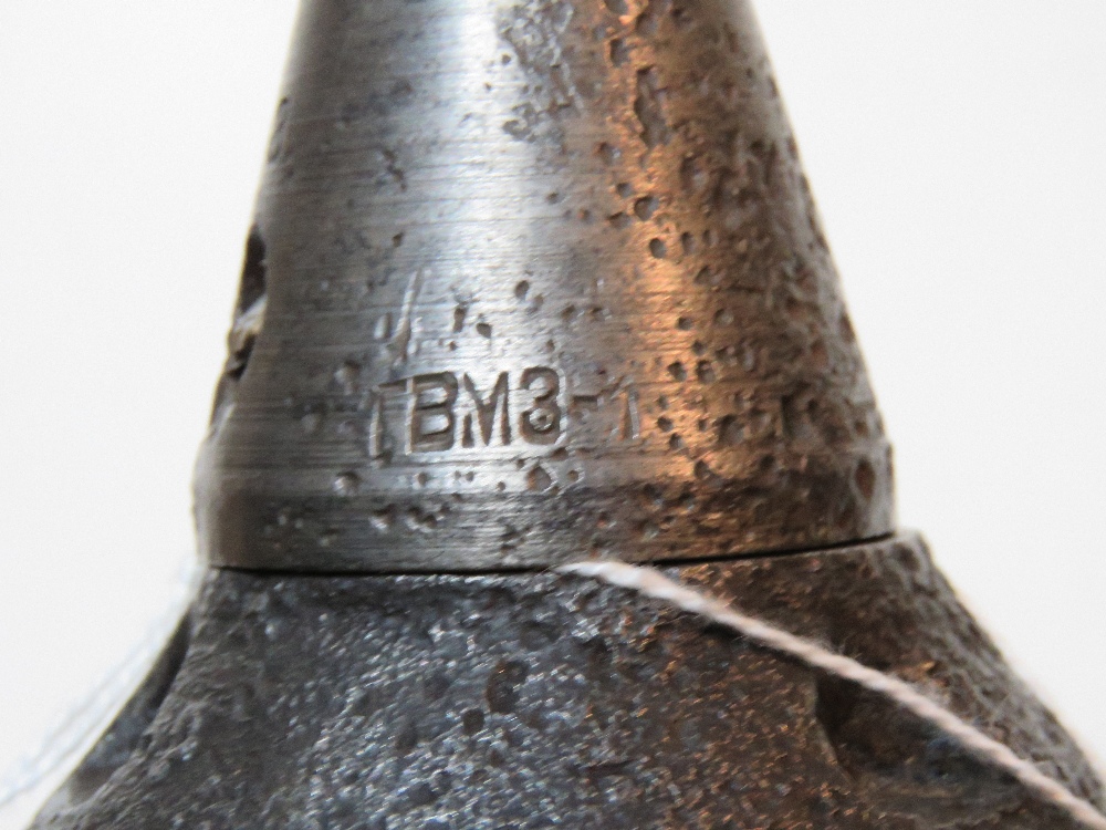 An inert WWII Russian 12cm mortar shell. - Image 2 of 2